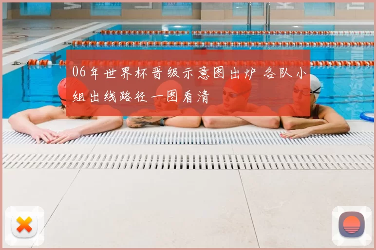 06年世界杯晋级示意图出炉 各队小组出线路径一图看清